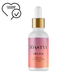 toastyy orange cbd tincture for women