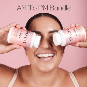 woman holding toastyy sunset CBD Dietary supplements